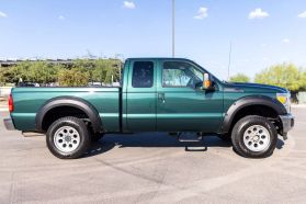 2012 FORD F250 SUPER DUTY SUPER CAB PICKUP V8, FLEX FUEL, 6.2 LITER LARIAT PICKUP 4D 6 3/4 FT
