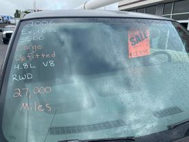 2006 CHEVROLET EXPRESS 3500 UPFITTED CARGO VAN CARGO VANS V8, 4.8 LITER 3D - Eddies Auto Sales