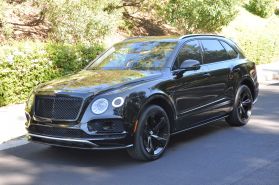 2018 BENTLEY BENTAYGA SEDAN W12, TWIN TURBO, 6.0 LITER ONYX EDITION SEDAN 4D