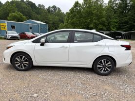 2025 NISSAN VERSA SEDAN 4-CYL, 1.6 LITER SV SEDAN 4D at T&T Repairables - used car dealership in Spencer, Indiana.