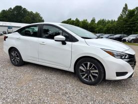 2025 NISSAN VERSA SEDAN 4-CYL, 1.6 LITER SV SEDAN 4D at T&T Repairables - used car dealership in Spencer, Indiana.