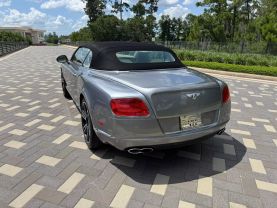 2014 BENTLEY CONTINENTAL CONVERTIBLE V8, TWIN TURBO, 4.0 LITER GTC CONVERTIBLE 2D