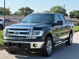 2014 FORD F150 SUPERCREW CAB PICKUP V8, FLEX FUEL, 5.0 LITER XLT PICKUP 4D 5 1/2 FT