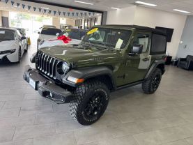 2021 JEEP WRANGLER SUV V6, VVT, 3.6 LITER WILLYS SPORT UTILITY 2D
