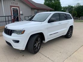 2021 JEEP GRAND CHEROKEE SUV V6, VVT, 3.6 LITER 80TH EDITION SPORT UTILITY 4D - Becker Auto Sales LLC in Emporia, KS