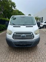 2015 FORD TRANSIT 350 WAGON PASSENGER V6, FLEX FUEL, 3.7 LITER XLT W/LOW ROOF W/60/40 SIDE DOOR VAN 3D