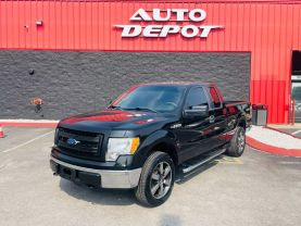 2014 FORD F150 SUPER CAB PICKUP V8, FLEX FUEL, 5.0 LITER XL PICKUP 4D 6 1/2 FT
