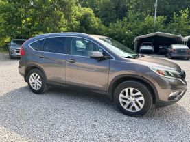 2015 HONDA CR-V SUV 4-CYL, I-VTEC, 2.4 LITER EX-L SPORT UTILITY 4D at T&T Repairables - used car dealership in Spencer, Indiana.