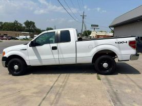 2012 FORD F150 SUPER CAB PICKUP V8, FLEX FUEL, 5.0 LITER XL PICKUP 4D 6 1/2 FT