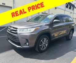 2019 TOYOTA HIGHLANDER SUV GRAY AUTOMATIC - Iron Cars Inc