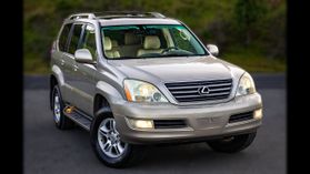 2004 LEXUS GX SUV V8, 4.7 LITER GX 470 SPORT UTILITY 4D