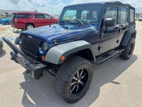 2013 JEEP WRANGLER SUV V6, 3.6 LITER UNLIMITED SPORT SUV 4D