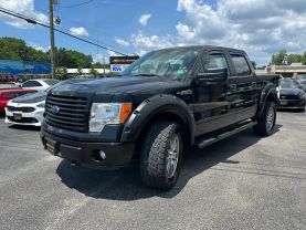 Used 2014 FORD F150 SUPERCREW CAB PICKUP V8, FLEX FUEL, 5.0 LITER STX PICKUP 4D 5 1/2 FT - LA Auto Star located in Virginia Beach, VA