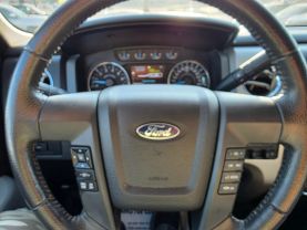 2013 FORD F150 SUPER CAB PICKUP V8, FLEX FUEL, 5.0 LITER XLT PICKUP 4D 6 1/2 FT