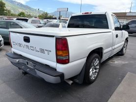 2001 CHEVROLET SILVERADO 1500 REGULAR CAB PICKUP V6, 4.3 LITER SHORT BED