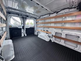 2023 FORD TRANSIT 250 CARGO VAN CARGO V6, FLEX FUEL, 3.5 LITER LOW ROOF W/RWB VAN 3D