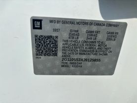 2018 CHEVROLET IMPALA SEDAN V6, 3.6 LITER LT SEDAN 4D at T&T Repairables - used car dealership in Spencer, Indiana.