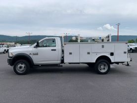 2014 RAM 5500 MECHANIC CRANE TRUCK 3,200 LBS AUTO CRANE MECHANIC CRANE TRUCK 6-CYL, TURBO DSL, 6.7L TRADESMAN REG CAB - Eddies Auto Sales