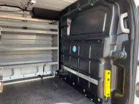 2018 FORD TRANSIT 250 UPFITTED CARGO VAN LOW ROOF  130'' WB CARGO VANS V6, ECOBOOST, TT 3.5L LOW ROOF W/SLIDING SIDE DOOR W/RWB VAN 3D - Eddies Auto Sales