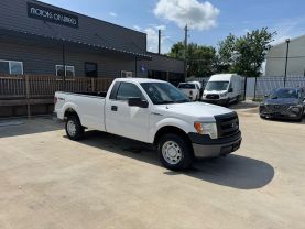 2014 FORD F150 REGULAR CAB PICKUP V6, FLEX FUEL, 3.7 LITER XL PICKUP 2D 8 FT at Motors On Wheels - used car dealership in Houston, Texas.