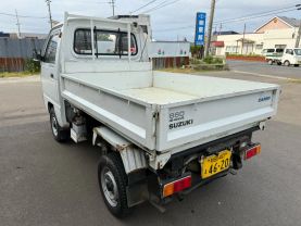 1990 SUZUKI CARRY PICKUP F6A DUMP TRUCK