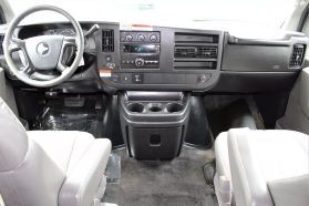 2009 CHEVROLET EXPRESS PASSENGER V8, 6.0 LITER 3500 LS EXTENDED RWD