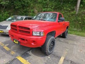1999 DODGE RAM 1500 REGULAR CAB PICKUP V8, 5.9 LITER SHORT BED