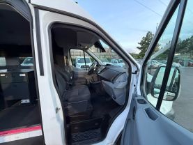 2016 FORD TRANSIT 150 WAGON PASSENGER V6, FLEX FUEL, 3.7 LITER XLT W/MEDIUM ROOF W/SLIDING SIDE DOOR VAN 3D