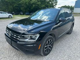 2021 VOLKSWAGEN TIGUAN SUV 4-CYL, TURBO, 2.0 LITER SE 4MOTION SPORT UTILITY 4D at T&T Repairables - used car dealership in Spencer, Indiana.