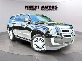 2017 CADILLAC ESCALADE SUV V8, 6.2 LITER PLATINUM SPORT UTILITY 4D