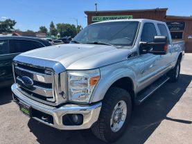2016 FORD F350 SUPER DUTY CREW CAB PICKUP V8, TURBO DIESEL, 6.7L LARIAT PICKUP 4D 6 3/4 FT