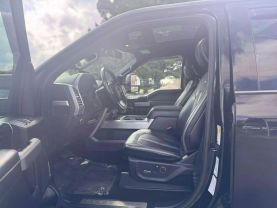 2018 FORD F350 SUPER DUTY CREW CAB PICKUP V8, TURBO DIESEL, 6.7L PLATINUM PICKUP 4D 6 3/4 FT