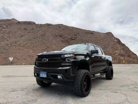 2021 CHEVROLET SILVERADO 1500 CREW CAB PICKUP 6-CYL, TURBO DIESEL, 3.0 LITER RST PICKUP 4D 5 3/4 FT
