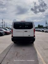 2015 FORD TRANSIT 150 WAGON PASSENGER V6, FLEX FUEL, 3.7 LITER XLT W/LOW ROOF W/60/40 SIDE DOOR VAN 3D at Motors On Wheels - used car dealership in Houston, Texas.