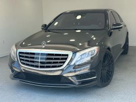 2016 MERCEDES-BENZ S-CLASS SEDAN V8, TWIN TURBO, 4.7 LITER S 550 SEDAN 4D