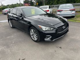 2018 INFINITI Q50 SEDAN V6, TWIN TURBO, 3.0 LITER 3.0T LUXE SEDAN 4D
