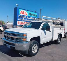 2018 CHEVROLET SILVERADO 2500 HD REGULAR CAB PICKUP V8, FLEX FUEL, 6.0 LITER WORK TRUCK PICKUP 2D 8 FT