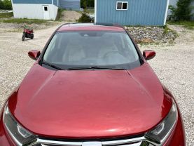 2019 HONDA CR-V SUV 4-CYL, TURBO, 1.5 LITER EX-L SPORT UTILITY 4D at T&T Repairables - used car dealership in Spencer, Indiana.
