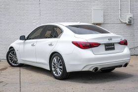 2018 INFINITI Q50 SEDAN V6, TWIN TURBO, 3.0 LITER 3.0T LUXE SEDAN 4D