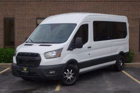 2023 FORD TRANSIT 350 PASSENGER VAN PASSENGER V6, ECOBOOST, TWIN TURBO, 3.5 LITER XL W/MEDIUM ROOF VAN 3D