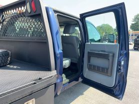 2012 FORD F550 SUPER DUTY CREW CAB 9FT FLATBED GOOSENECK TRUCK FLATBED TRUCKS V8, TURBO DIESEL, 6.7 LITER 176" W.B. 4D - Eddies Auto Sales