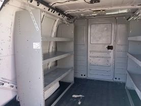 2017 GMC SAVANA 3500 CARGO CARGO V8, FLEX FUEL, 6.0 LITER EXTENDED VAN 3D