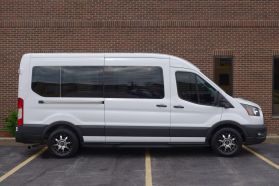 2023 FORD TRANSIT 350 PASSENGER VAN PASSENGER V6, ECOBOOST, TWIN TURBO, 3.5 LITER XL W/MEDIUM ROOF VAN 3D