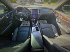 2018 INFINITI Q50 SEDAN V6, TWIN TURBO, 3.0 LITER 3.0T LUXE SEDAN 4D