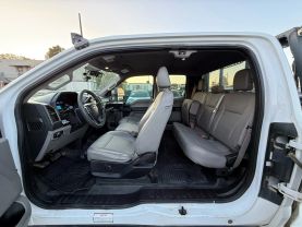 2018 FORD F250 SUPER DUTY SUPER CAB PICKUP V8, FLEX FUEL, 6.2 LITER XL PICKUP 4D 8 FT