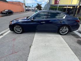 2022 INFINITI Q50 SEDAN V6, TWIN TURBO, 3.0 LITER LUXE SEDAN 4D