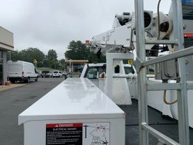 2020 FORD F550 SD 43FT CABLE PLACER BUCKET TRUCK ALTEC AT238P BUCKET TRUCKS V8, TURBO DIESEL, 6.7 LITER XL REG CAB 2D - Eddies Auto Sales
