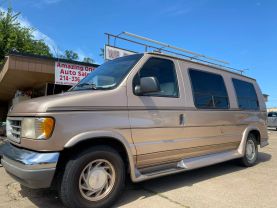 1996 FORD ECONOLINE E150 CARGO CARGO V8, 5.8 LITER VAN