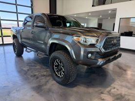 2018 TOYOTA TACOMA DOUBLE CAB PICKUP V6, 3.5 LITER TRD SPORT PICKUP 4D 5 FT