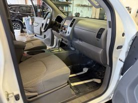 2019 NISSAN FRONTIER CREW CAB PICKUP WHITE AUTOMATIC - Budget Used Car Sales